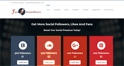 Desktop Screenshot of fastinstafollowers.com
